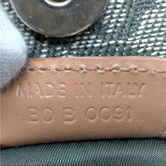 🔥🔥🔥Authentic Christian Dior Trotter Green Signature Tote Shoulder Bag - Picture 15 of 16